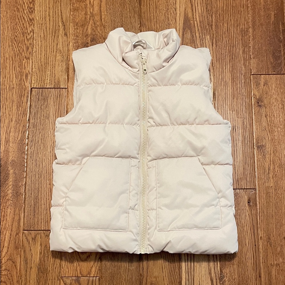 H&M Light Beige Puffer Vest